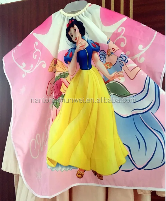 Kids cartoon printed Hairderssing Haircut Barber Cape
