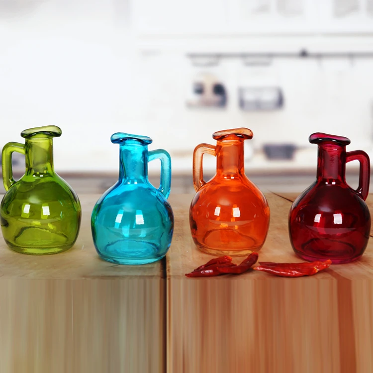 
kitchen use glass olive oil bottle factory for sale 