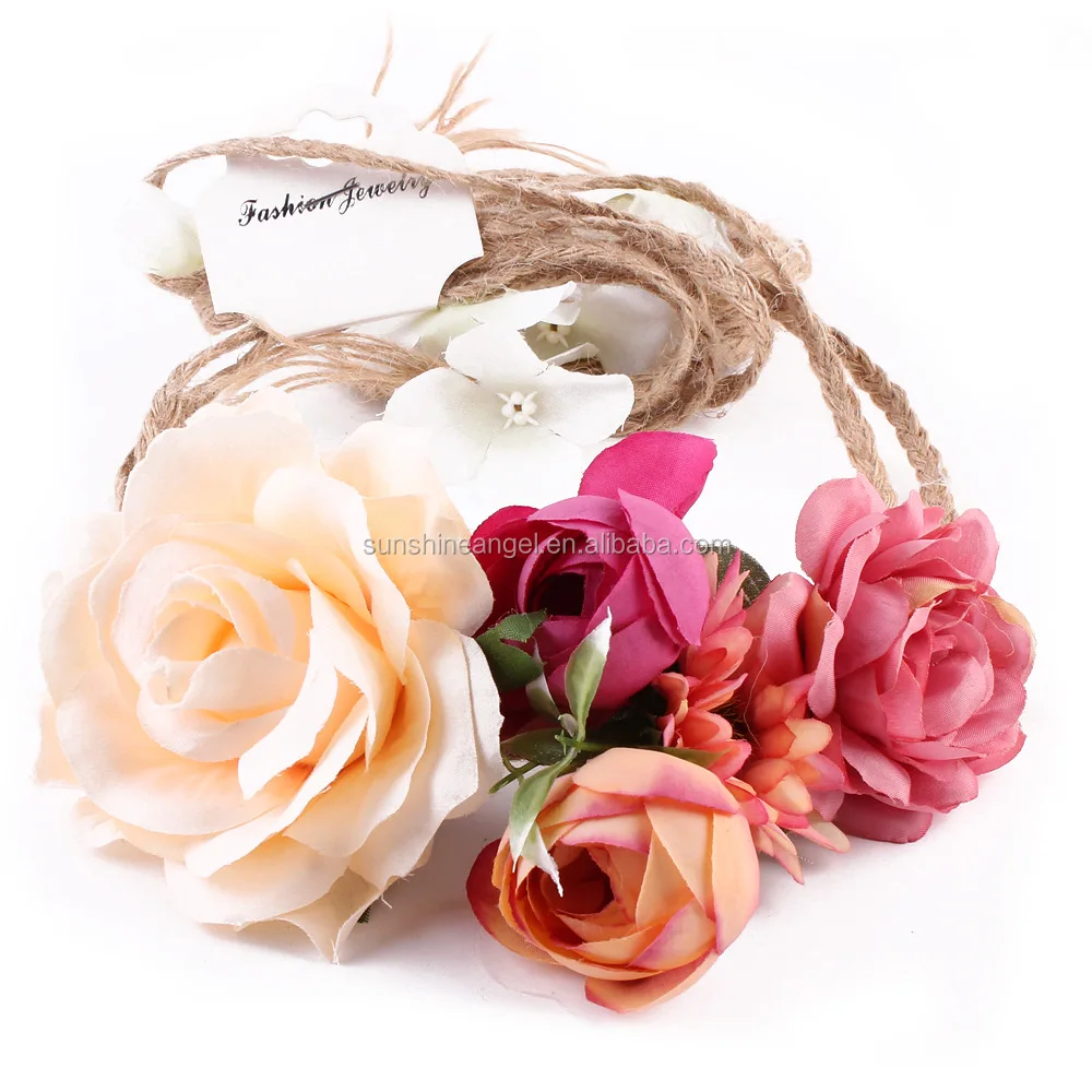 
New Beach Wedding Photography Flower Bride Hair Accessories 