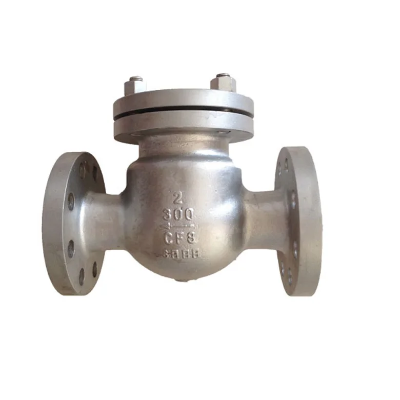 Фланцевый обратный клапан из нержавеющей стали 4 дюйма 150 фунтов
