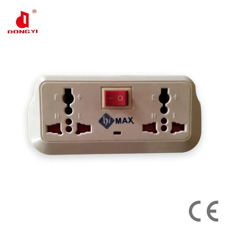 
Wholesale High Quality 305 Classic Universal Electrical plug 3 way AC Power Outlet Adapter Socket 