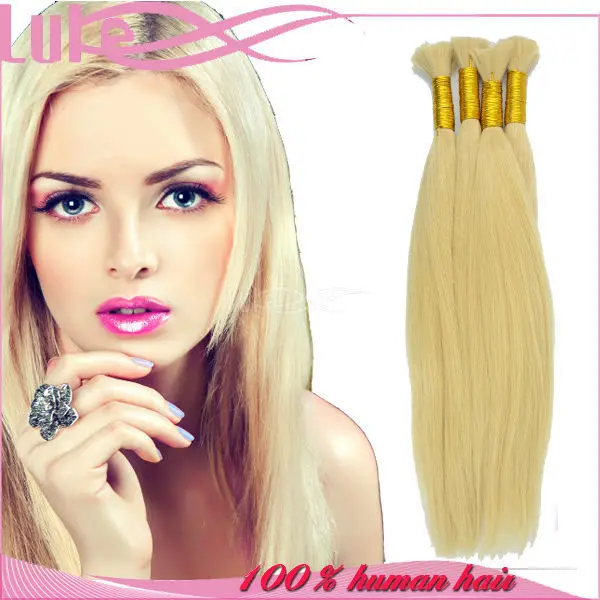 
Most Popular products Grade 8A Virgin Remy Hair Blonde Russian Human Hair Bulk for Wig Making 