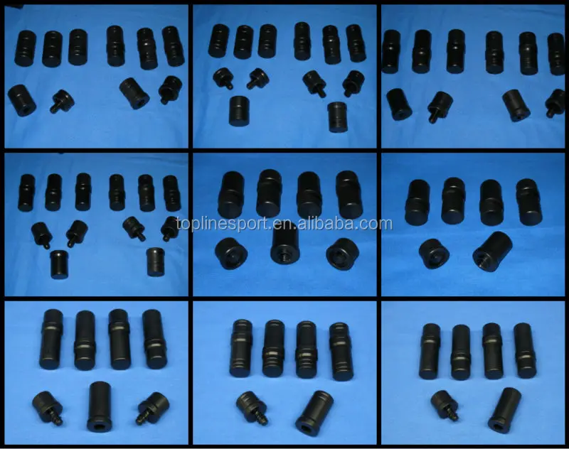 All Thread Available Delrin Billiard Cue Joint Protector with Radial, Uniloc Thread Pool Cue Joint Protector