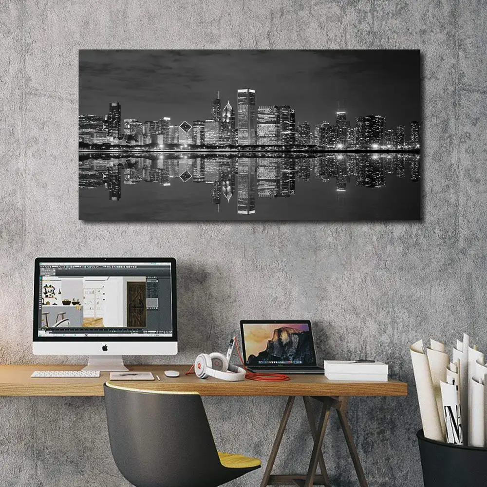 Custom 3d wall pictures black art wall pictures