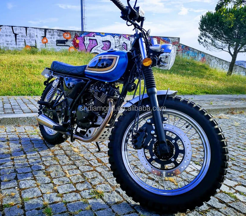 L3E-A1 250cm3 classic vintage scrambler motorcycle ECE EU4 EEC 250cc retro caferacer bike/euro4 250ml flat tracker motorbike COC