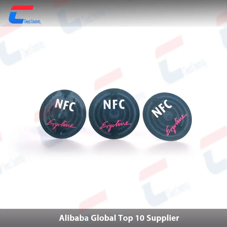 NFC Paper Price Tag Sticker Labels Smart Chip Rolls