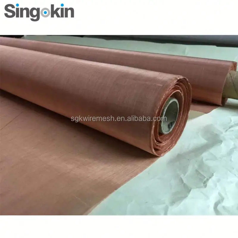 Луженая тканые медная сетка, экранирование emi