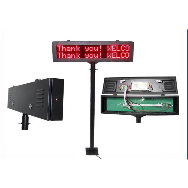 LED Parking screen display for parking management system