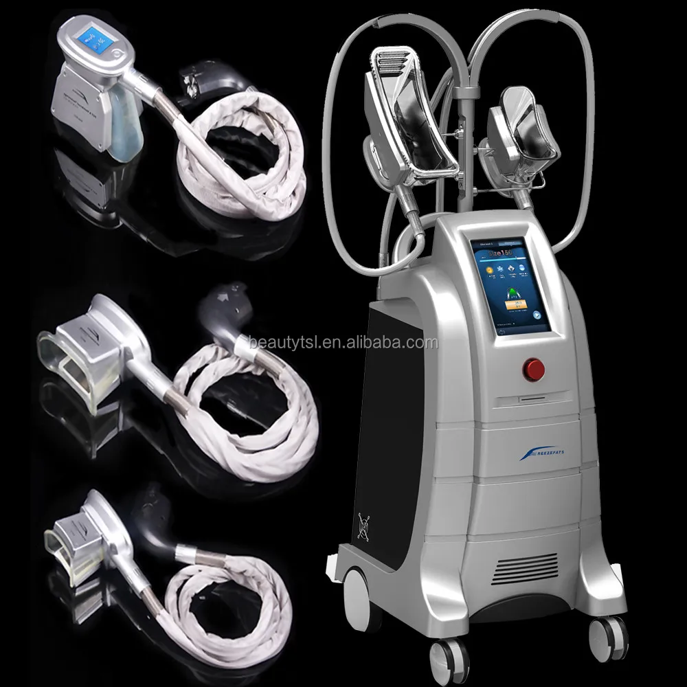 Professional 4 handles criolipolisis / criolipolise slimming fat freezing machine