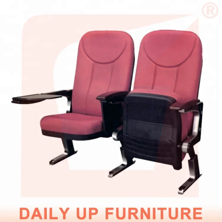 Auditorium Tables and Seating Portable Theater Seat Adult Study Table Chair Upholstered Folding Chairs