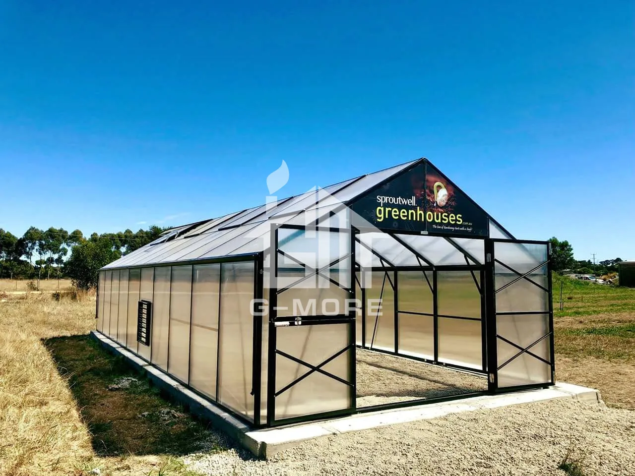 
Guangzhou Modular Greenhouse Polycarbonate Kit for Sale 