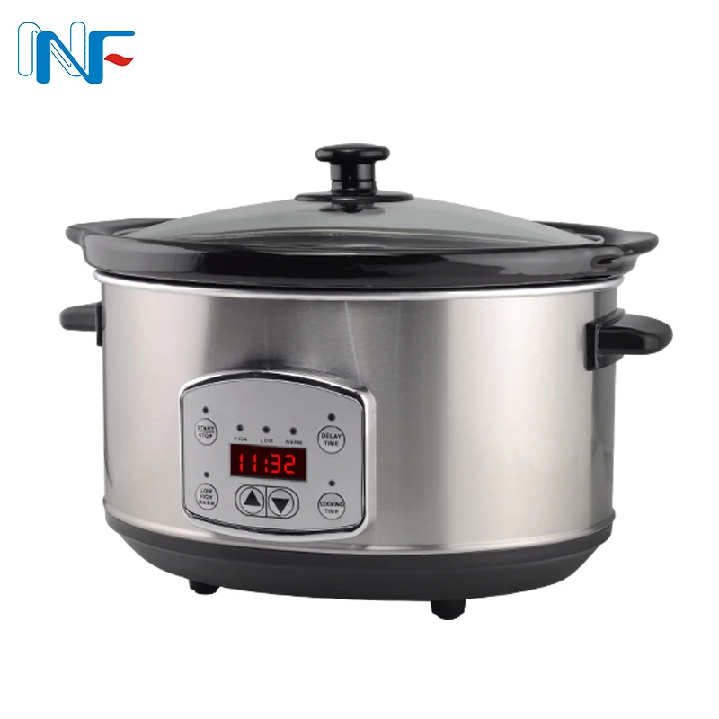 Высококачественная Роскошная кухонная посуда, мультиэлектрическая плита, промышленная профессиональная Медленная Плита