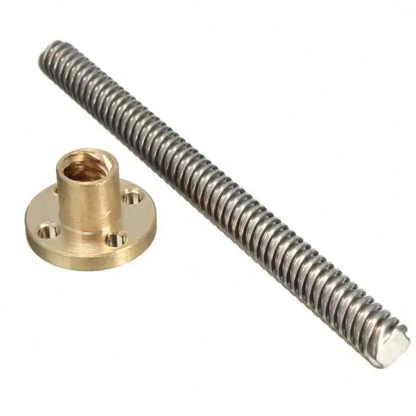 High quality m6 lead screws with trapezoidal thread