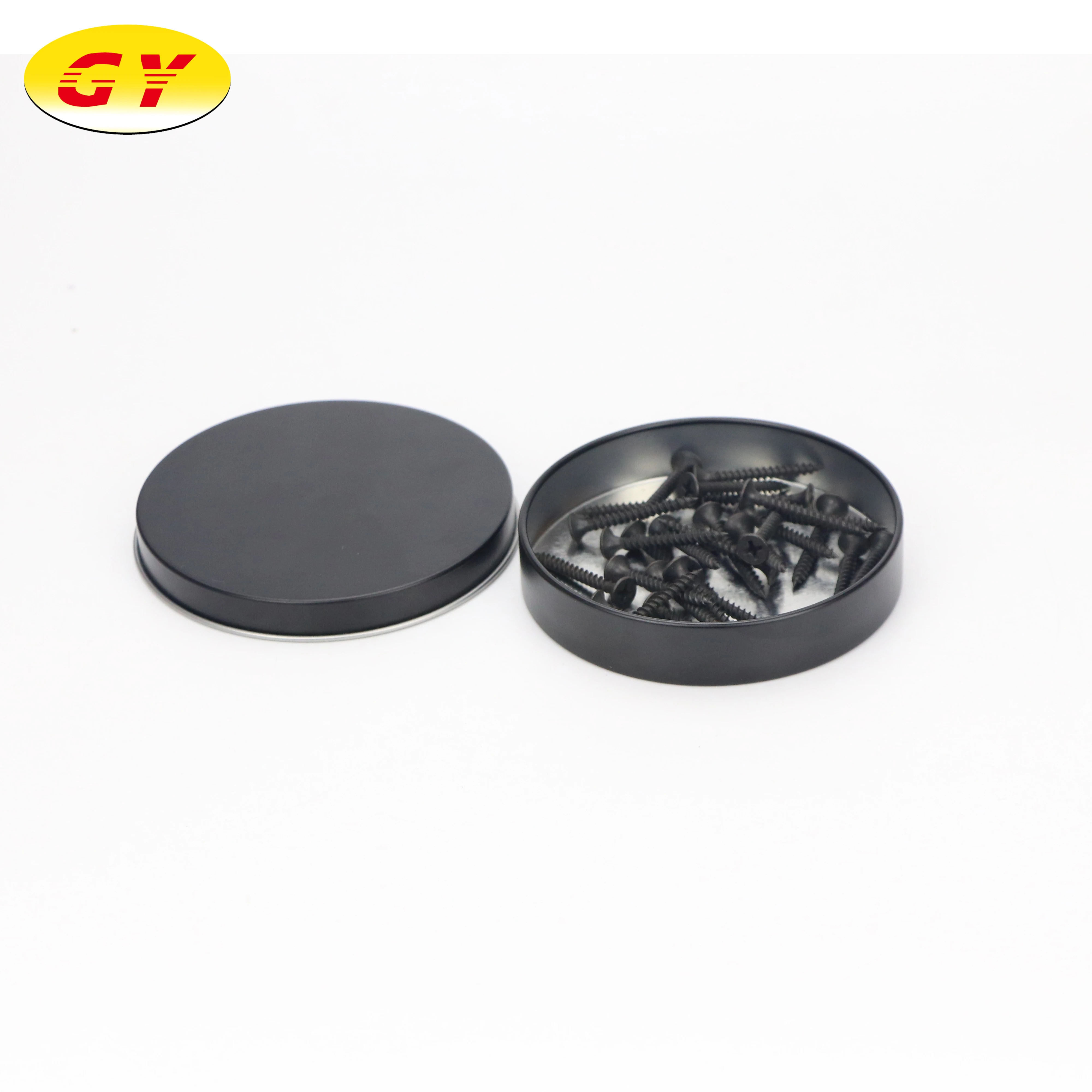 Small jewelry box metal packaging Tin Can  candy iron box