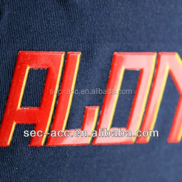 Shipped from Cambodia New lead free Raised 3D direct patch transfer rubber patch