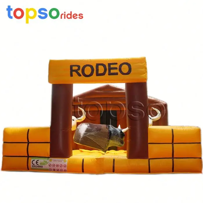 Китай купить Crazy Родео механический бык с матрасом для верховой езды для продажи