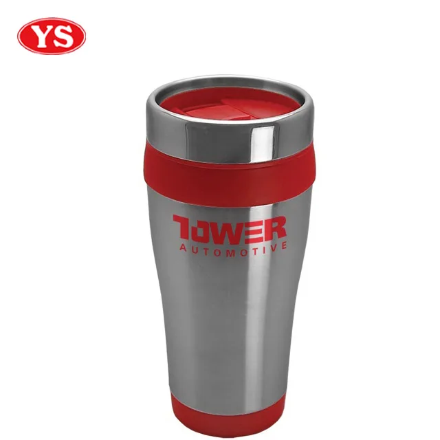 16oz double wall stainless steel thermos travel auto coffee mug tumbler