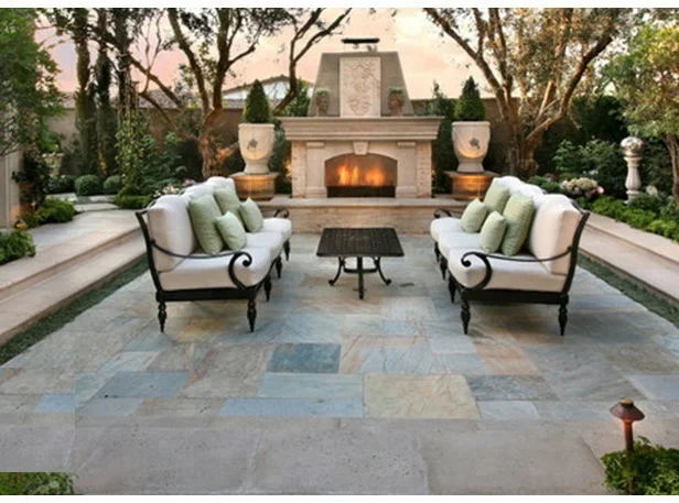 Natural Quartz Stone Paving and Flooring Tiles Stone Paver