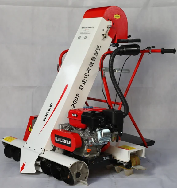 
grain collecting and bagging machine drying crop seeds sweeper and bagger bean pellet collecting and bagging machine 