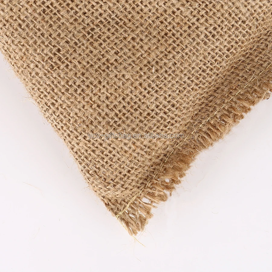 2019 China manufacturer Durable Drawstring Jute Bag Reusable Burlap Sack