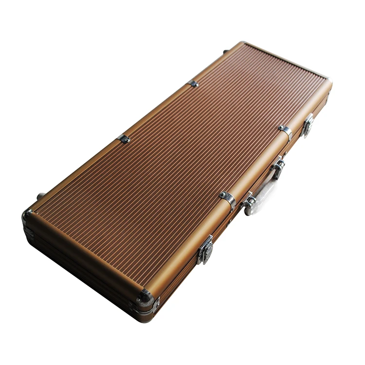 Upscale multi OEm supply custom aluminum briefcase 500 chip poker case