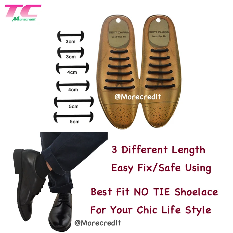 Morecredit Anchor Design Round Lazy Shoe Laces Wholesale Silicone Elastic No Tie Silicone Shoelaces