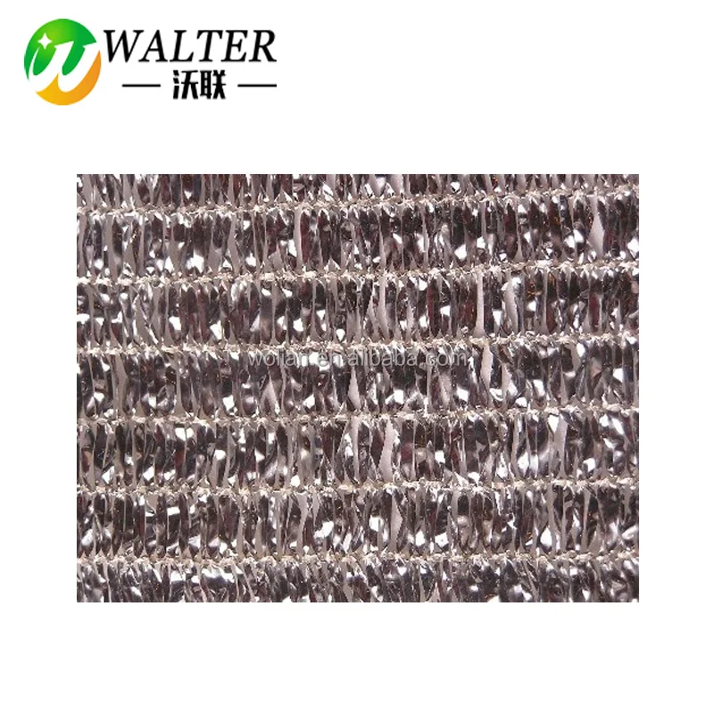 HDPE aluminet/aluminum shade cloth anti sun shade netting manufacturer