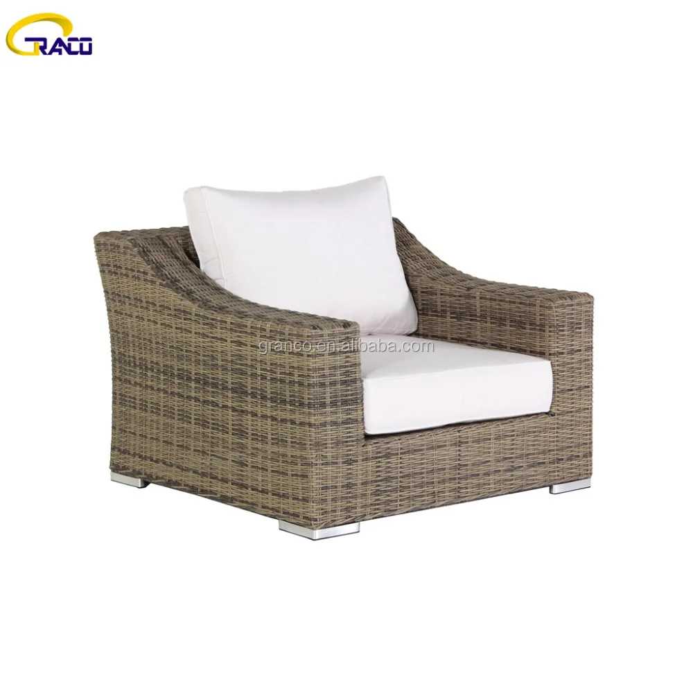 Удобная современная мебель в итальянском стиле садовая полукруглая плетеная L-образная для гостиной набор диванов