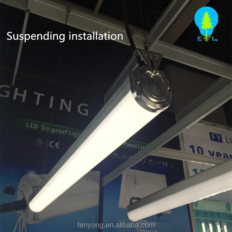 
1.2m linear lighting fixture ip65 tri-proof ledlight/smd2835 triproof ip65 tube 