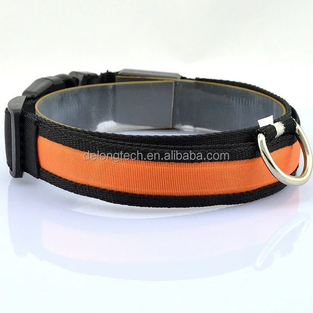 Pet Dog LED Glowing Collar Luminous Flashing Necklace Outdoor Walking Night Safety Supplies