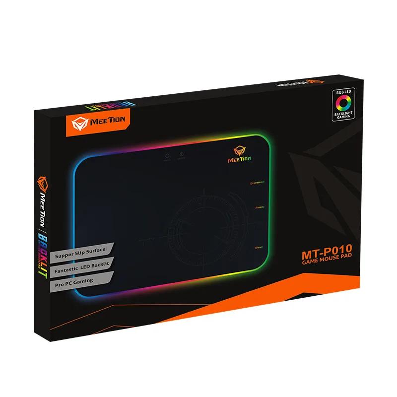 Fantastic RGB LED Backlight Rubber Gaming Mouse Pad