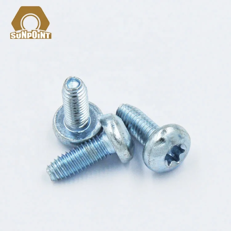 
Stainless steel inner hexagon head triangular-tooth self-tapping screw 