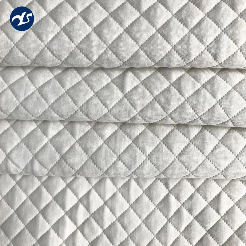 
Copper Fiber jacquard mattress knitted fabric good price made in china 