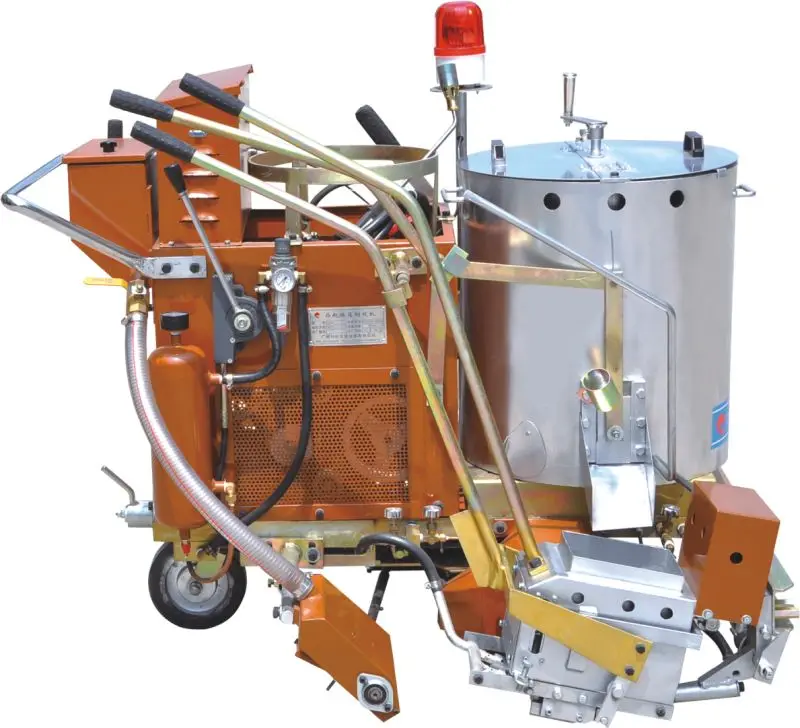 Automatic spray thermoplastic vibration Road Line Marking Machine