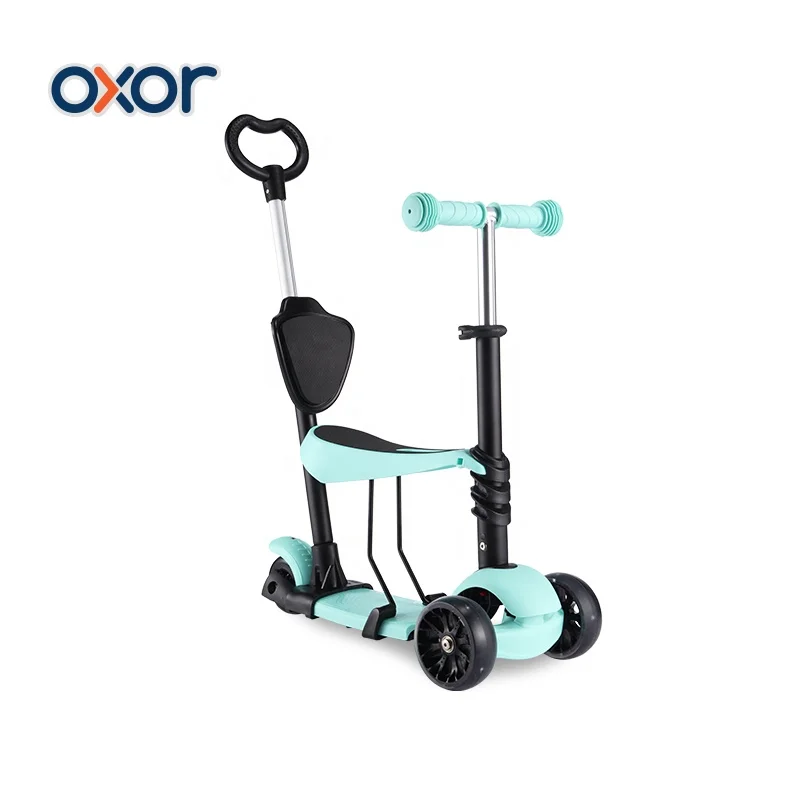 5 in 1 Scooter Three Wheels Girls Lighting Scooter Infantil