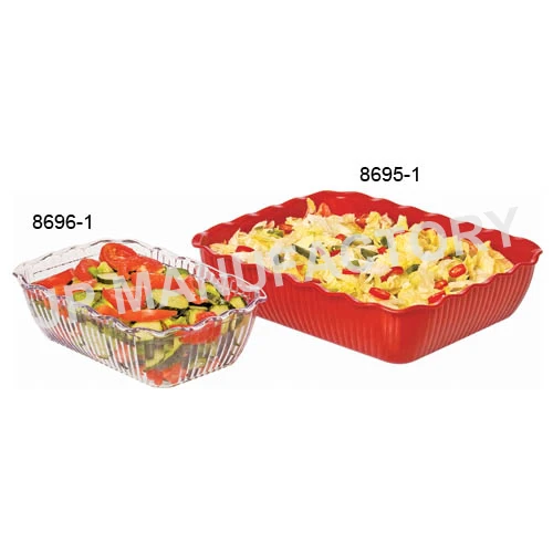 High Quality Durable use 4.5L Polycarbonate Plastic Swirl Deli Crocks
