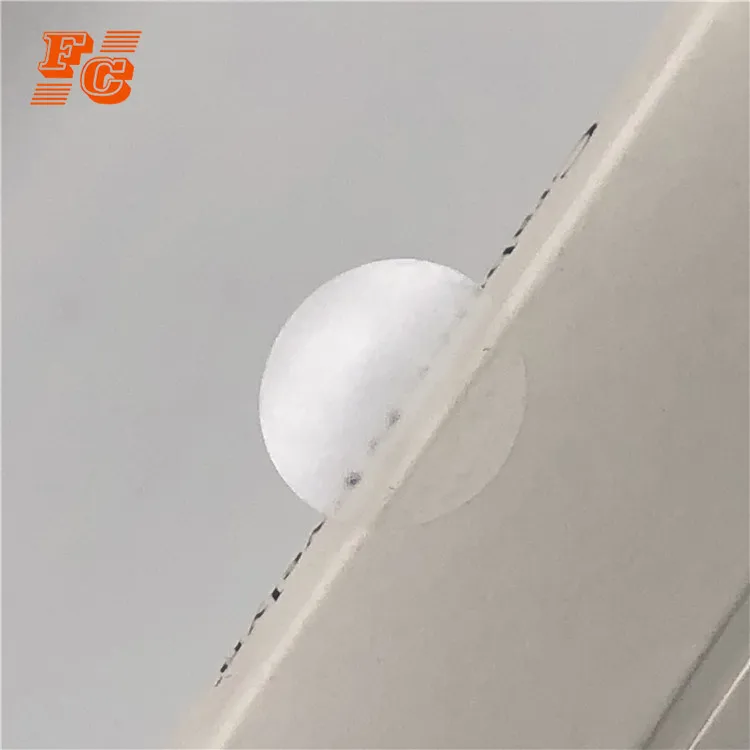 Clear Round Blank Transparent Waterproof Self Adhesive Labels Sealing Sticker