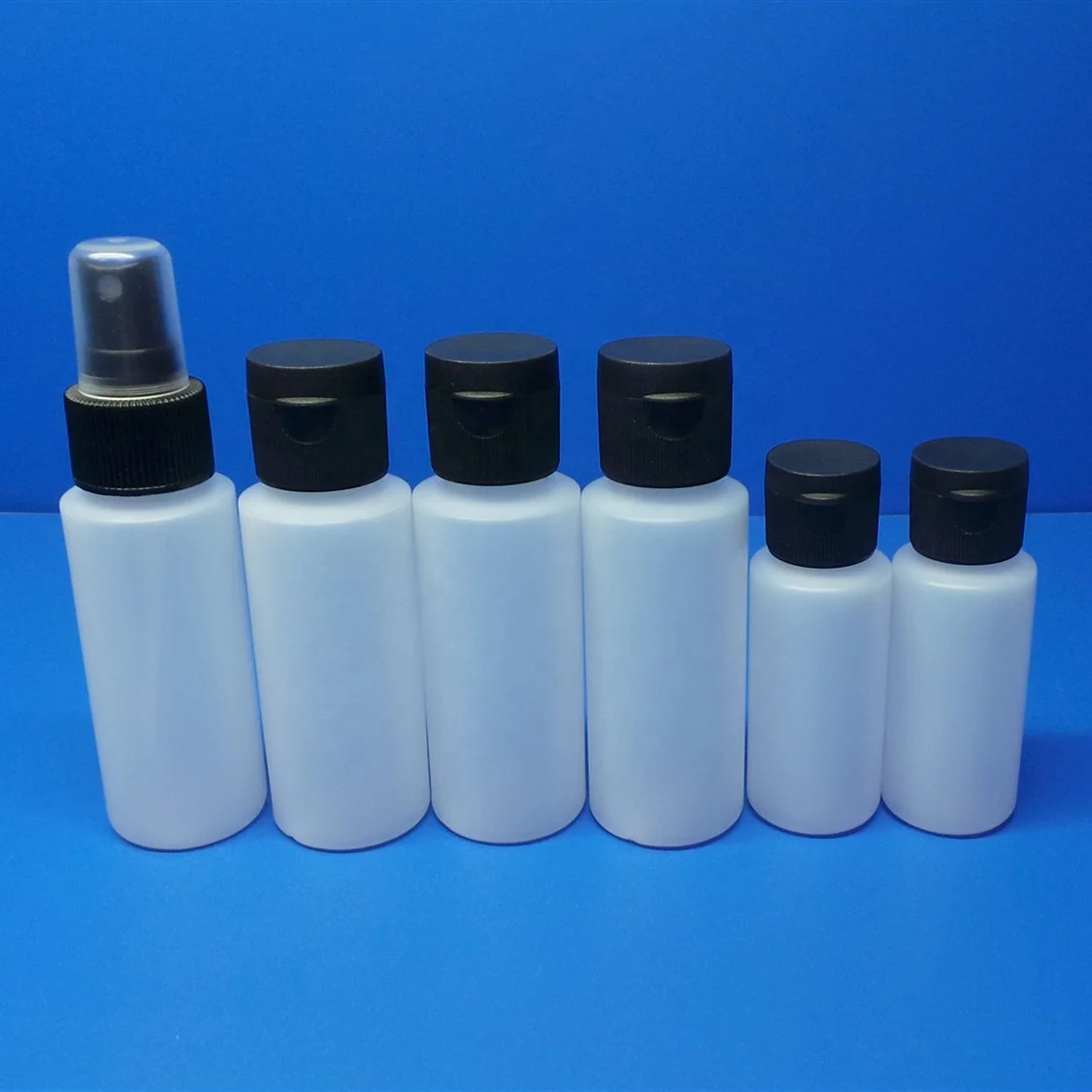 15 ml 30 ml 60 ml 90 ml 12 ml 250 ml HDPE empty plastic bottle with 20 mm 24 mm neck  bottle cap