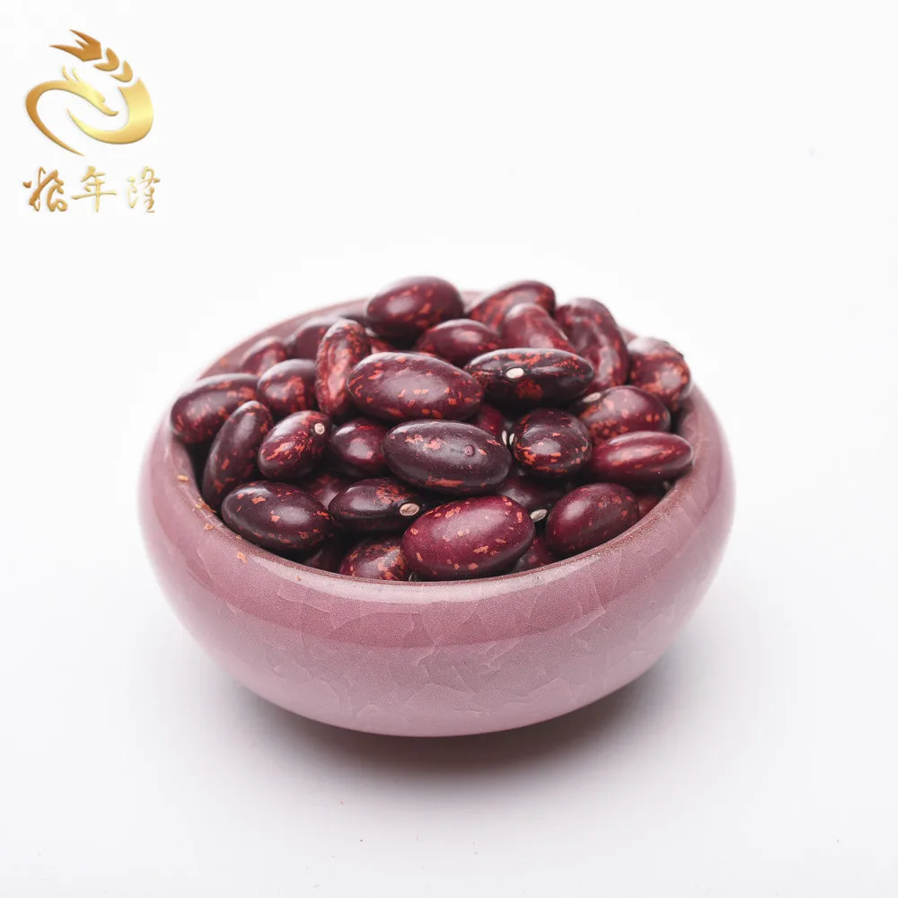 Органический новый урожай различных размеров, фиолетовая красная зернистая фасоль