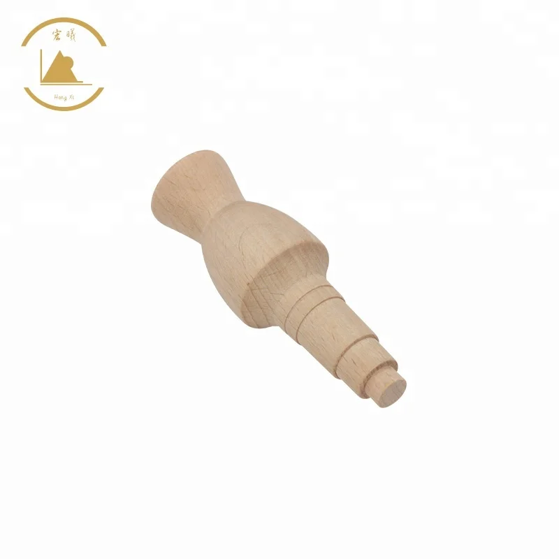 Factory direct fishing stick rod with wooden handle light weight