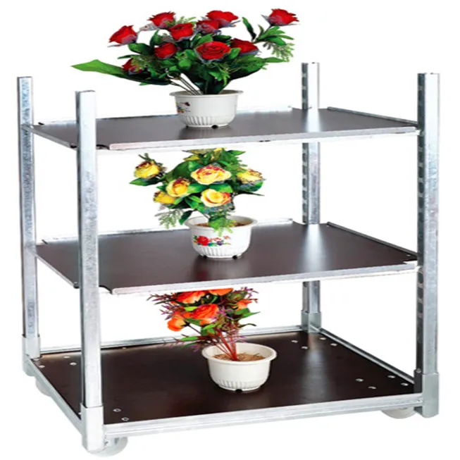 
CC Container danish flower trolley garden tool cart for seed 