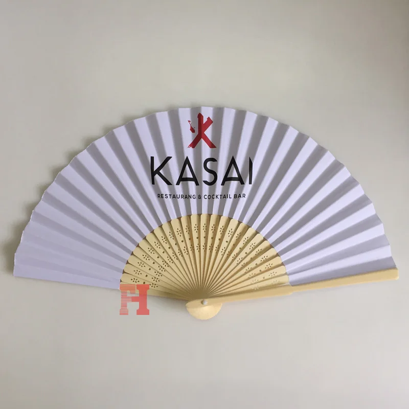 Китайские традиции, ручной складной бумажный веер для праздников с индивидуальным принтом