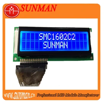 Display 16x2 blue big character 16*2 lcd 16 x 2 character lcd module