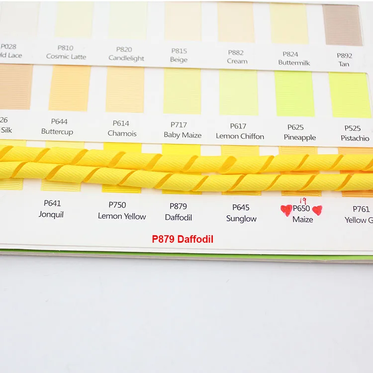 softball curly grosgrain ribbon for hair accessories decoration