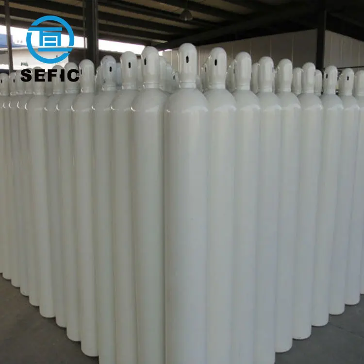 Industrial Use High Pressure 40L 150 Bar Argon/Nitrogen/Oxygen Industrial Gas Cylinder,Helium Gas