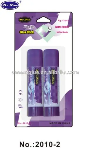 2 pcs package of magic glue wand in blister pack