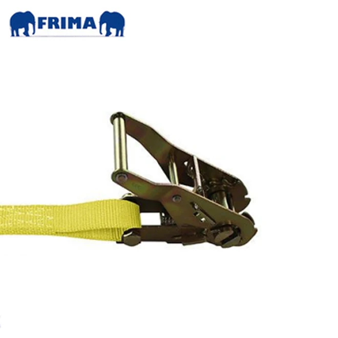 25 мм, 1 дюйм, 15 футов, Трещоточный ремешок с L-образными фитингами, полиэфирная ленточная стяжка