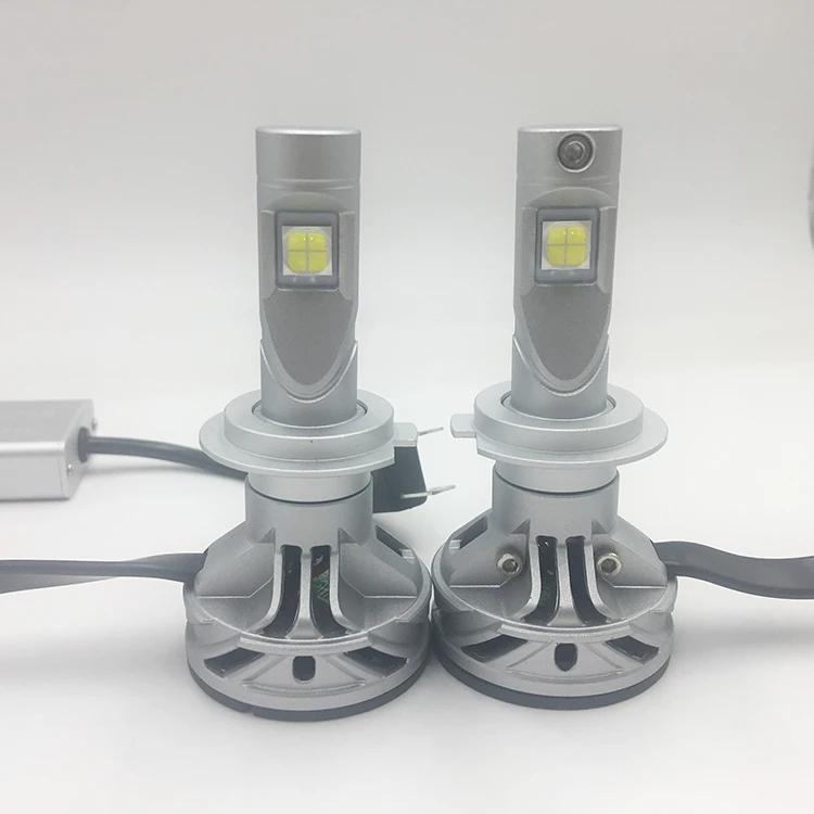 Car accessories h7 xhp70 car led headlights 60w for auto cars L8 h7