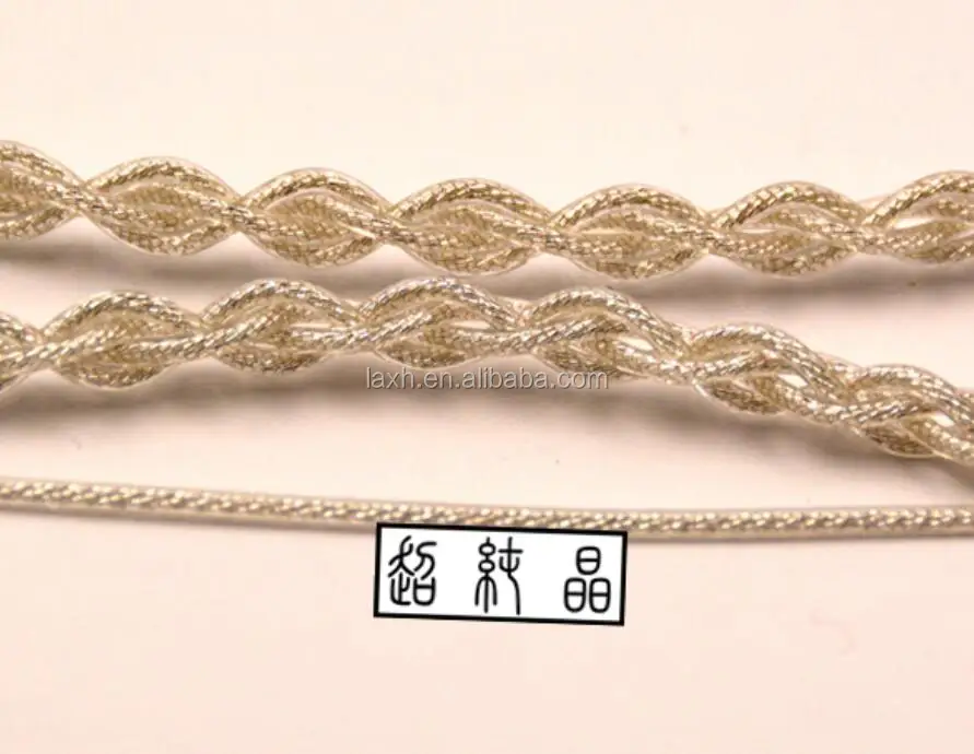 Silver plated 7N OCC conductor tinsel cable with TPU jacket import from german