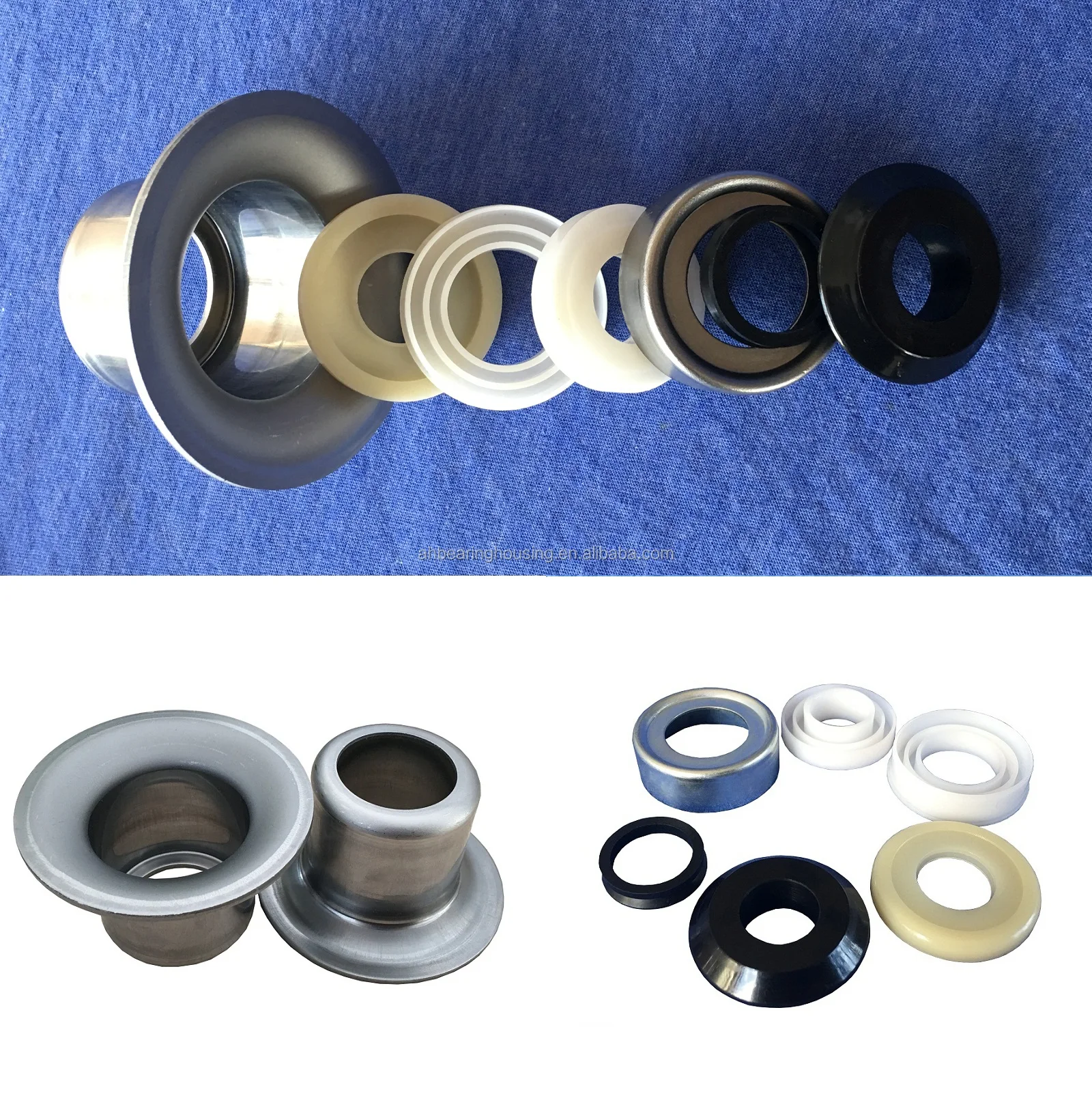 Automatic production line shaft metal seal injection Nylon seals for roller